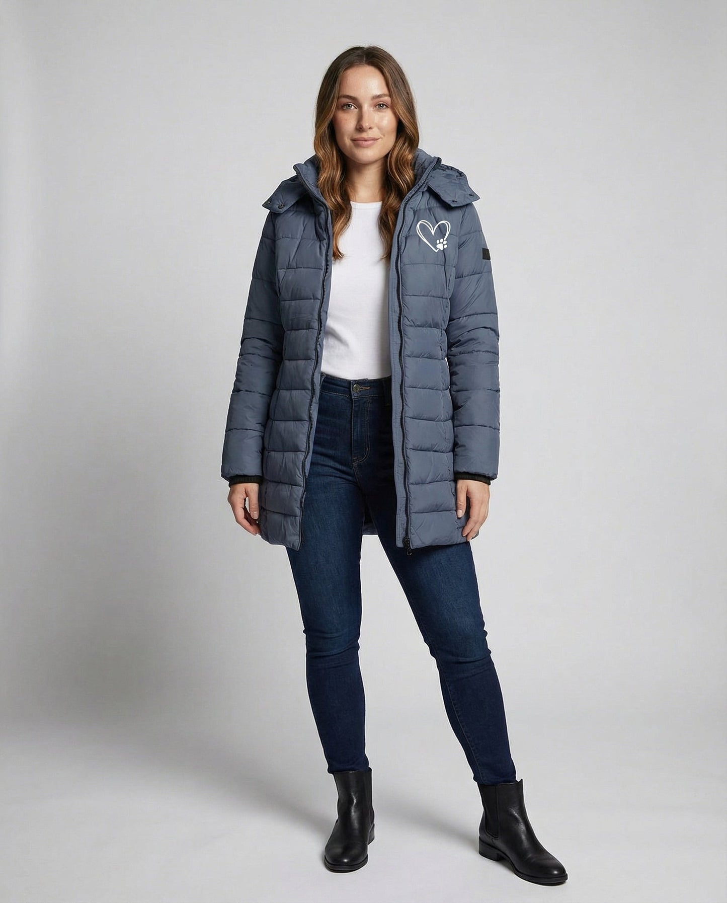 Damen Gesteppte Winterjacke