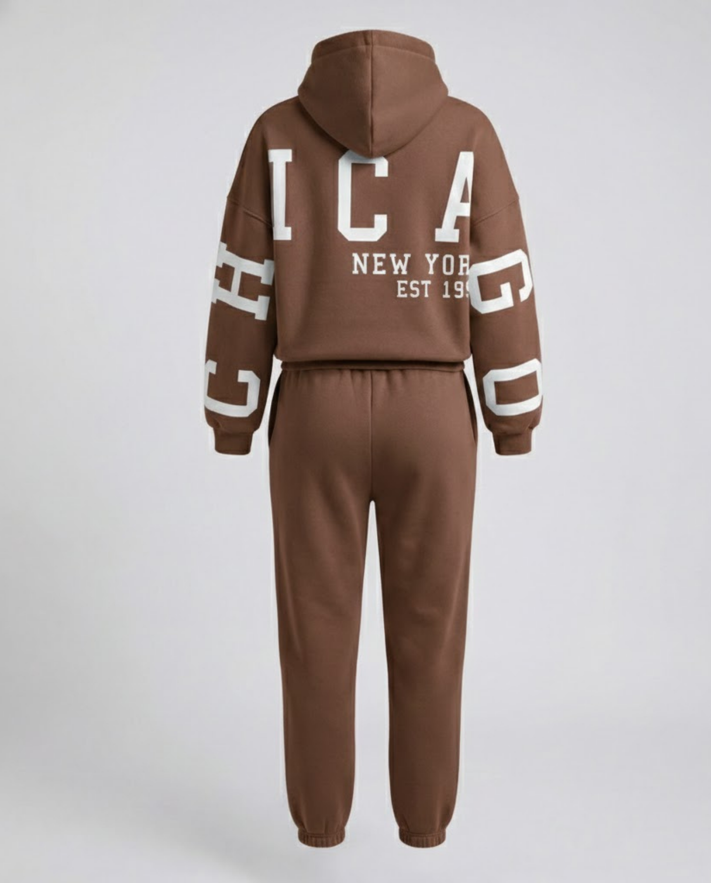 Lässiger Damen Oversize Sweatanzug Großgröße