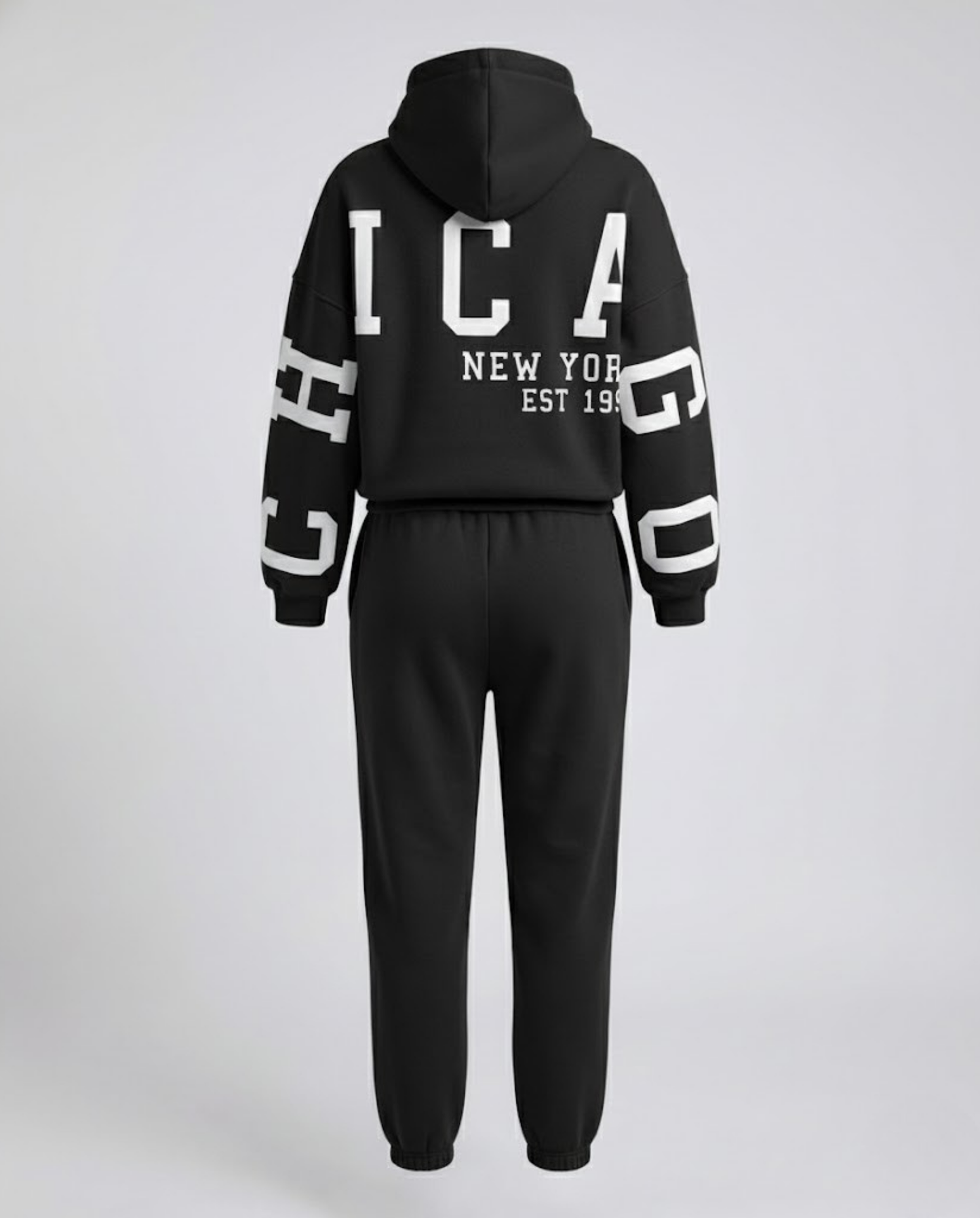 Lässiger Damen Oversize Sweatanzug Großgröße