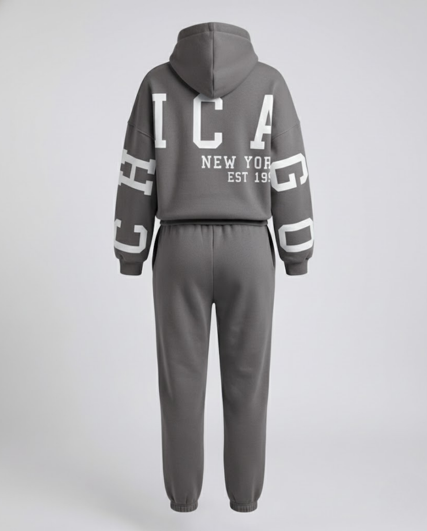 Lässiger Damen Oversize Sweatanzug Großgröße
