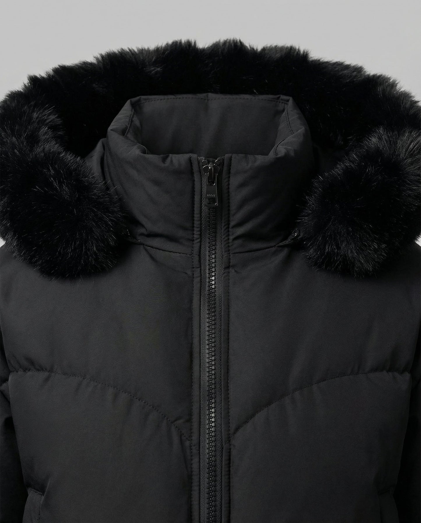 Damen Cropped Daunenjacke Warm
