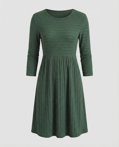 Damen Strickkleid Langärmlig