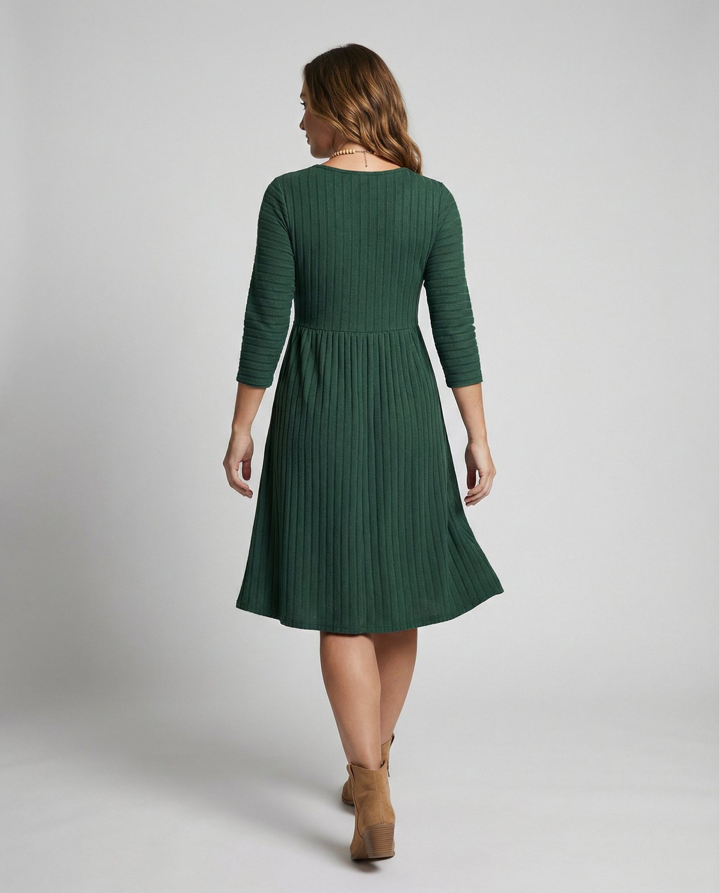 Damen Strickkleid Langärmlig