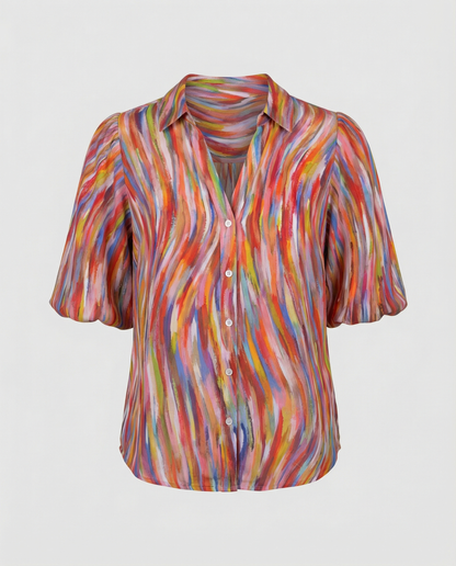 Damen Boho Bluse Elegant