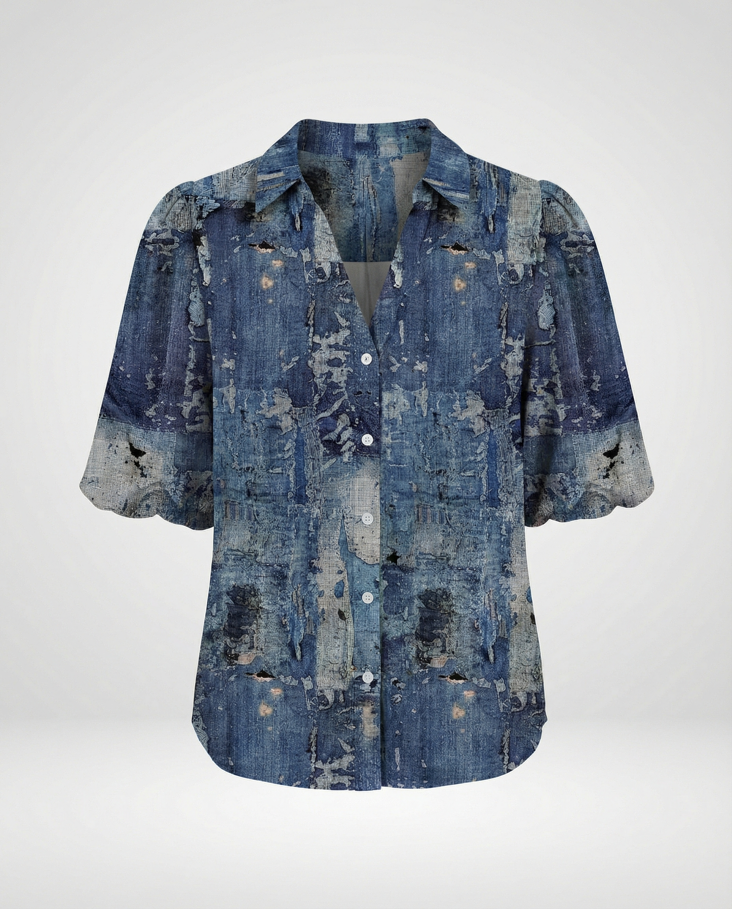 Damen Boho Bluse Elegant