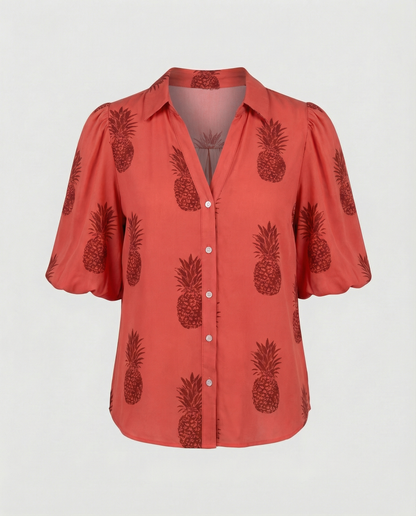 Damen Boho Bluse Elegant