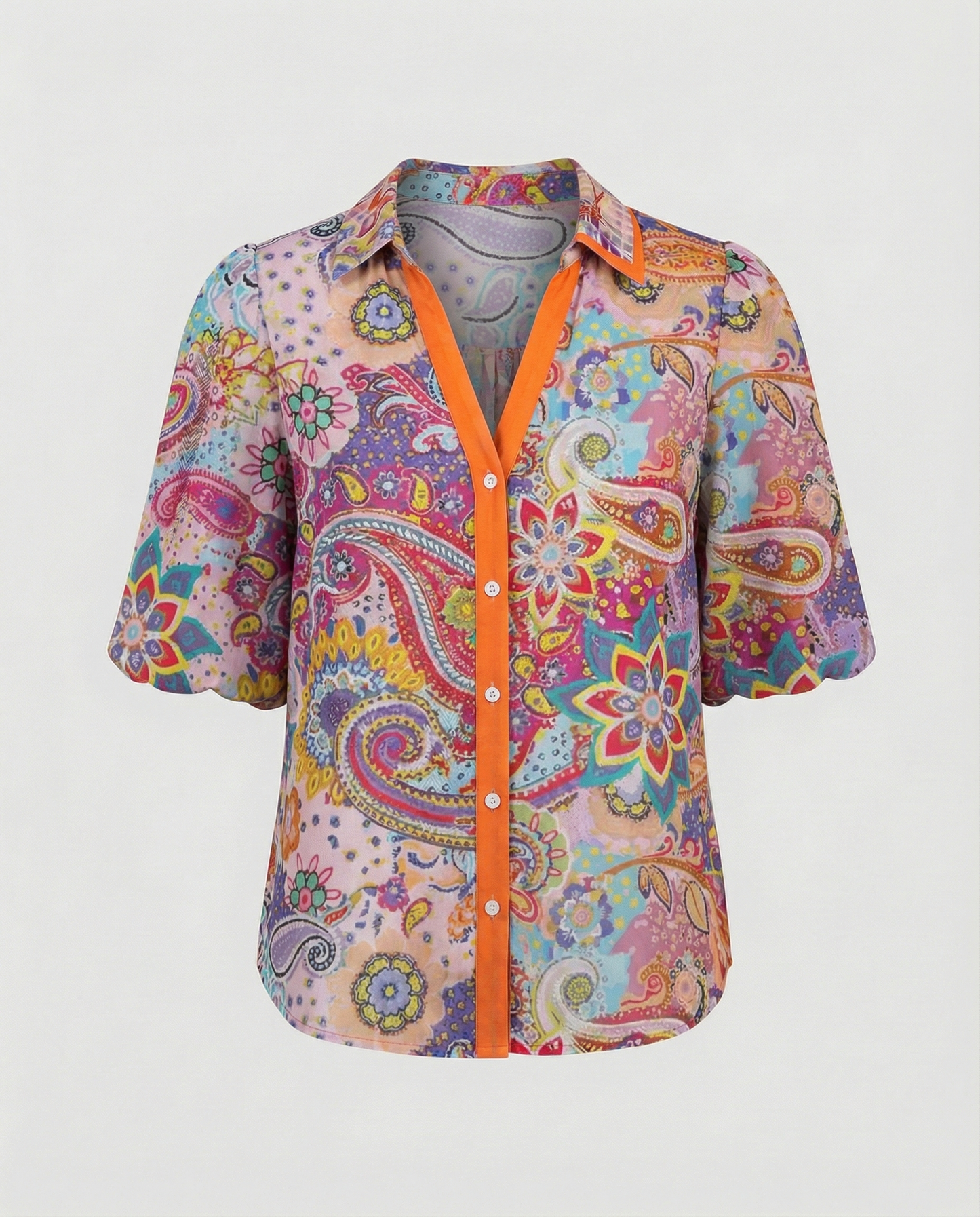 Damen Boho Bluse Elegant