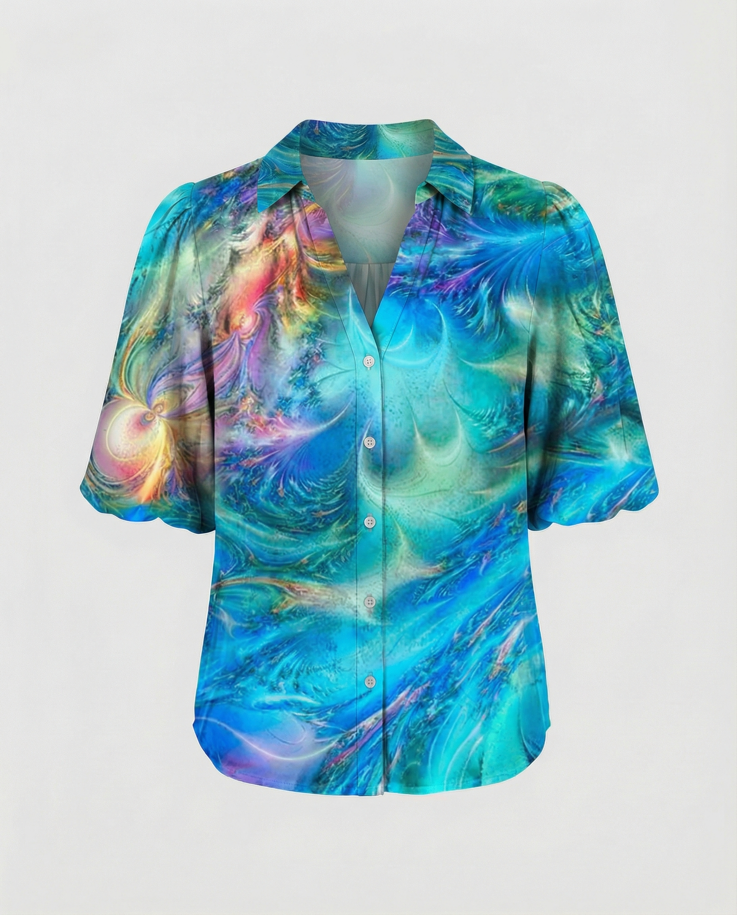Damen Boho Bluse Elegant