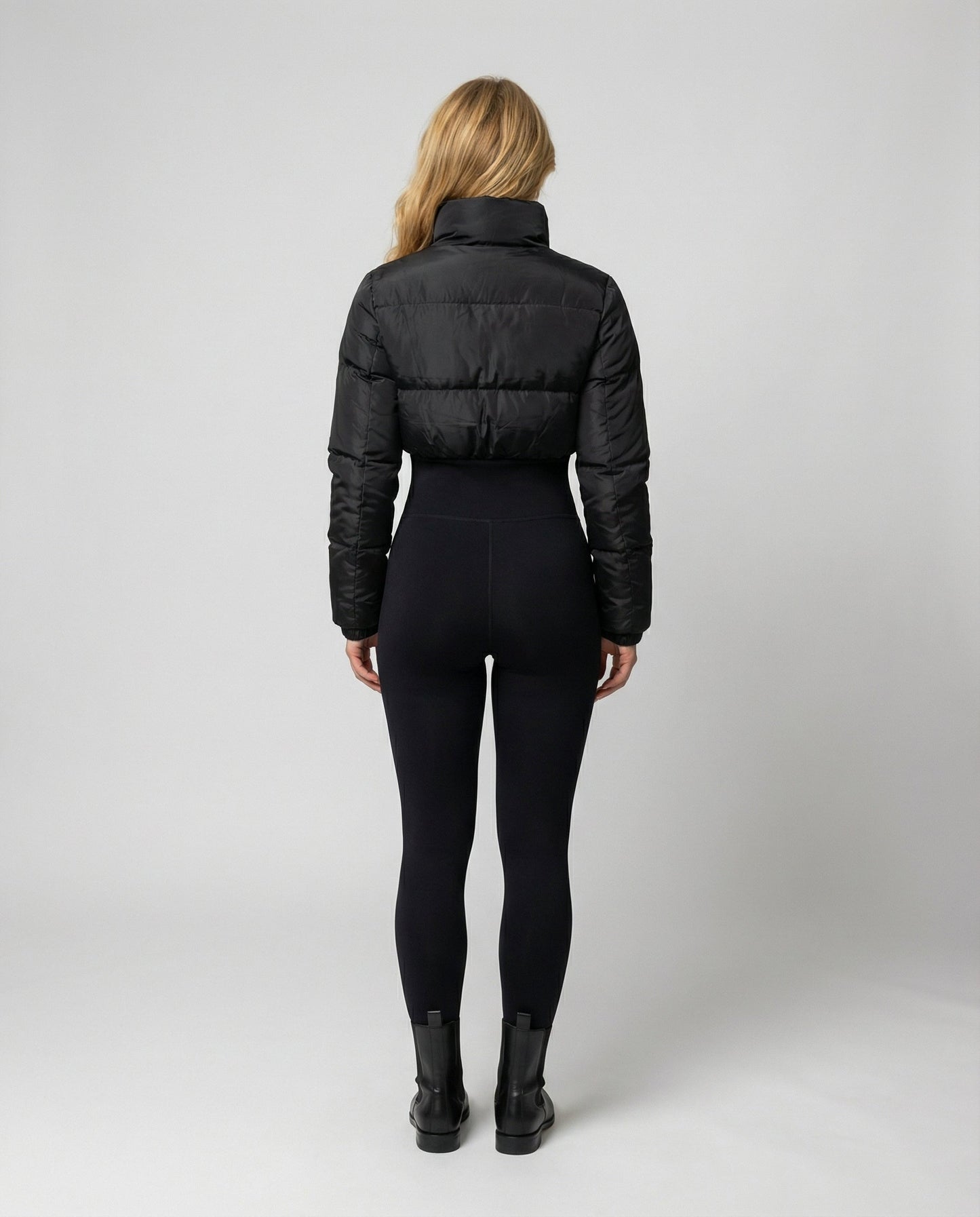 Damen Daunenjacke Taillierte Warme