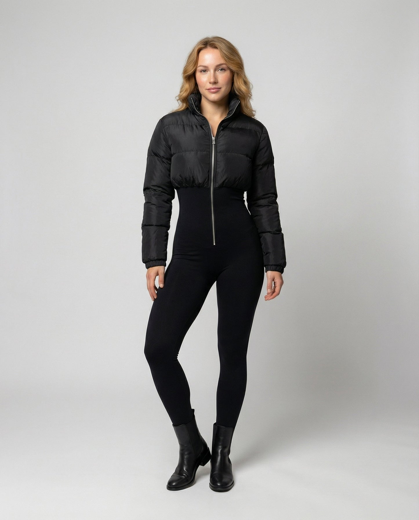Damen Daunenjacke Taillierte Warme - Norvielle