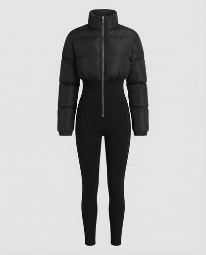Damen Daunenjacke Taillierte Warme