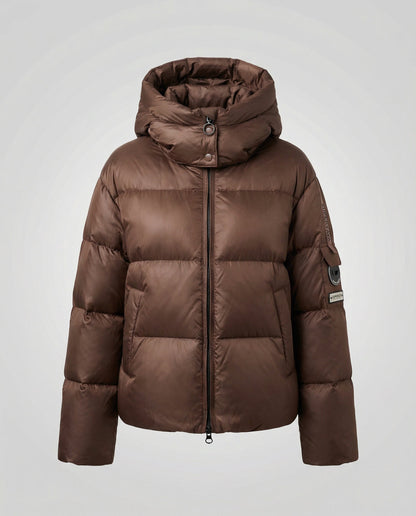 Damen Federdaunen Parka