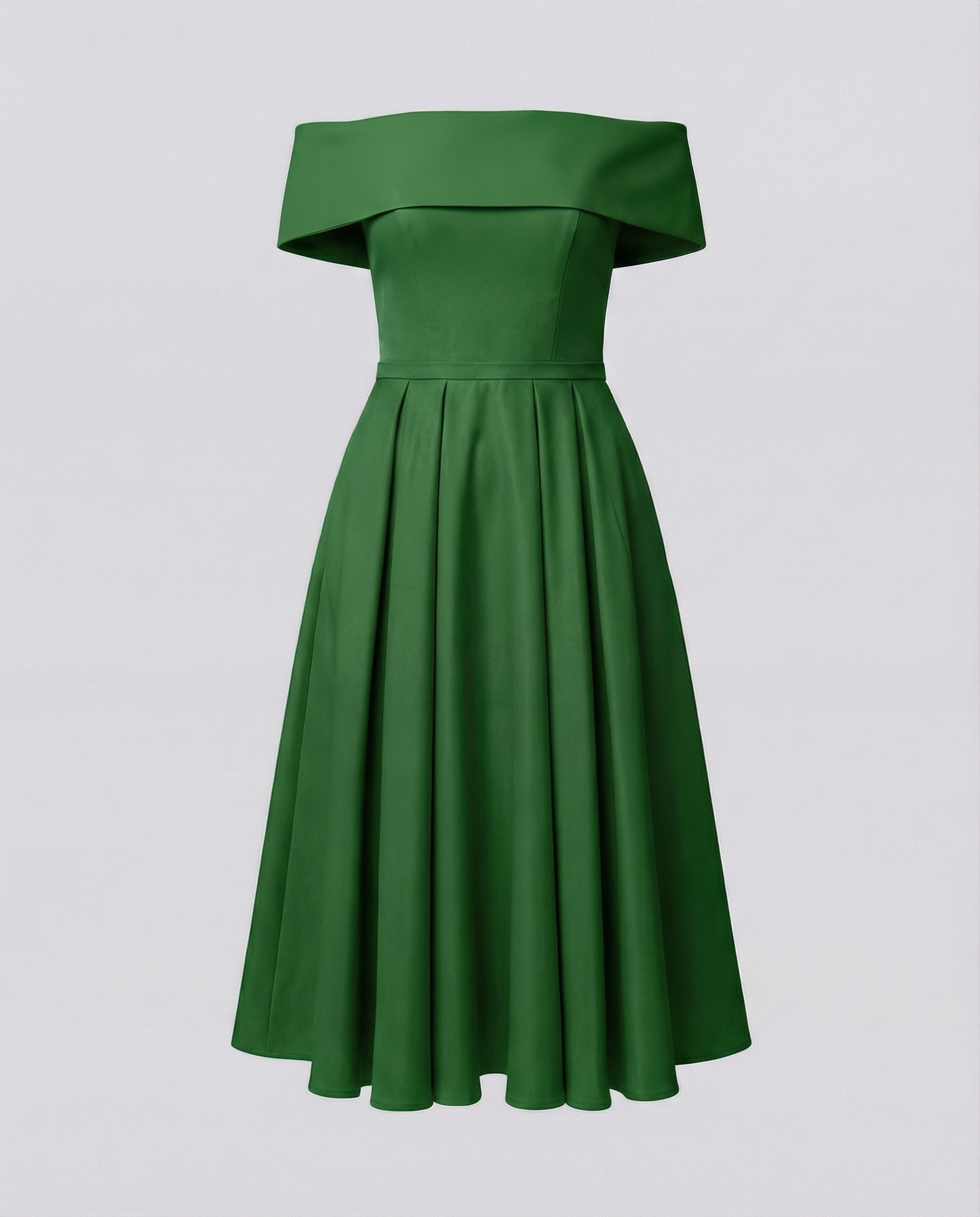 Damen Satin Partykleid Trägerlos