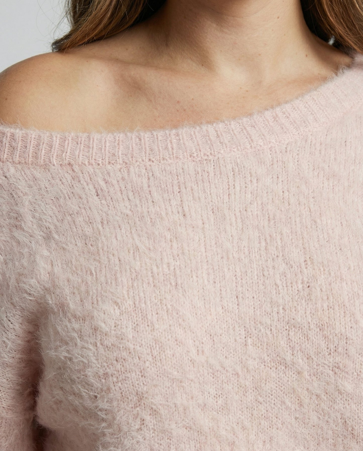 Damen Oversized Pullover Mohair