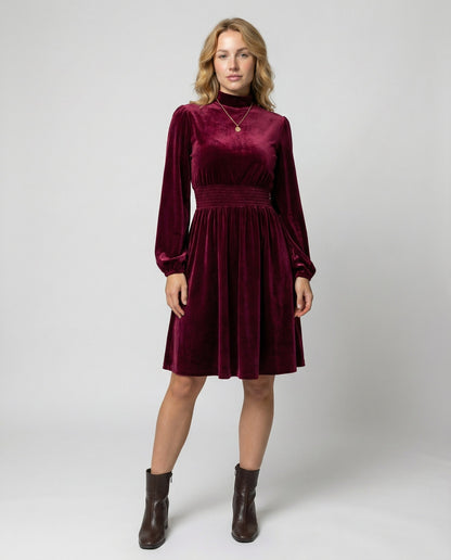 Damen Samtkleid Elegantes