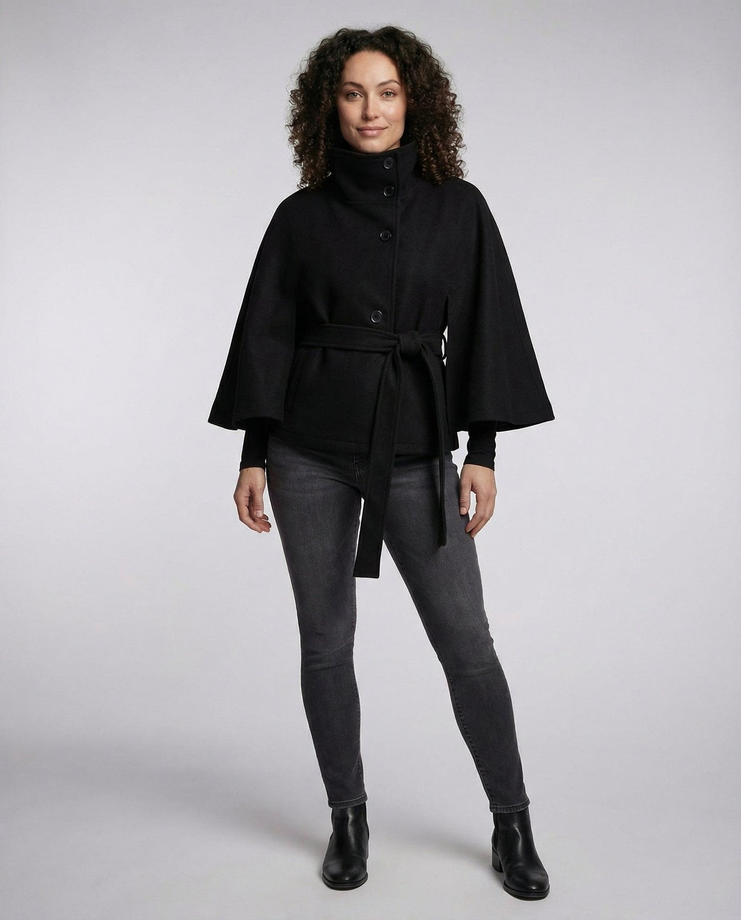 Damen Wickeljacke Elegantes Design