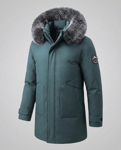Damen Winterparka Mit Kapuze