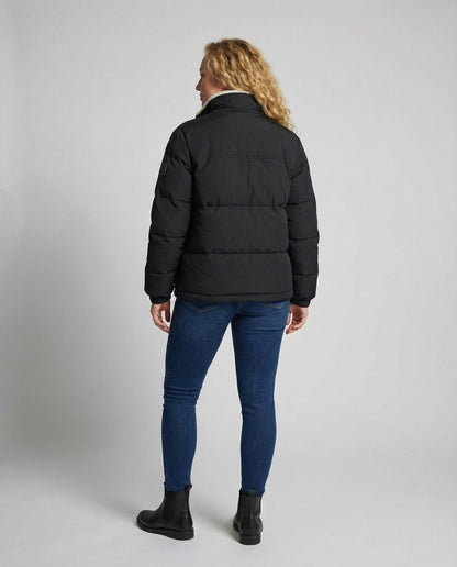 Damen Steppjacke Gefüttert Winterjacke