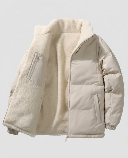 Damen Steppjacke Gefüttert Winterjacke