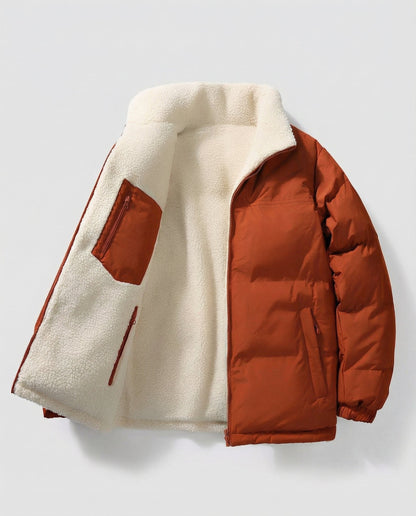 Damen Steppjacke Gefüttert Winterjacke