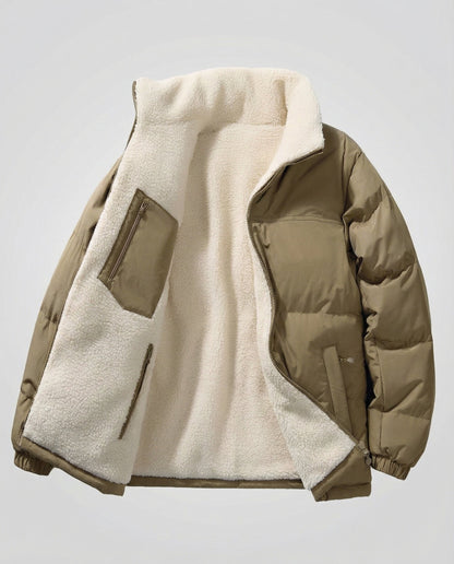 Damen Steppjacke Gefüttert Winterjacke