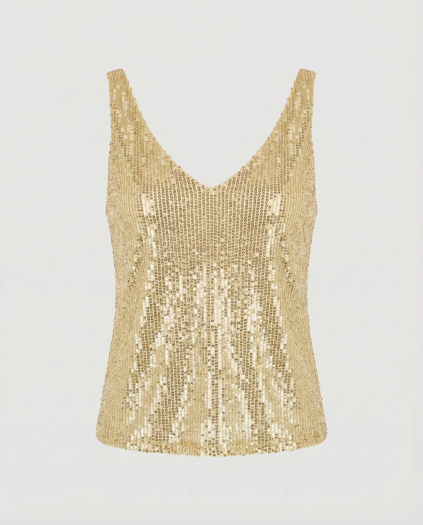Damen Oberteil Glitzernd
