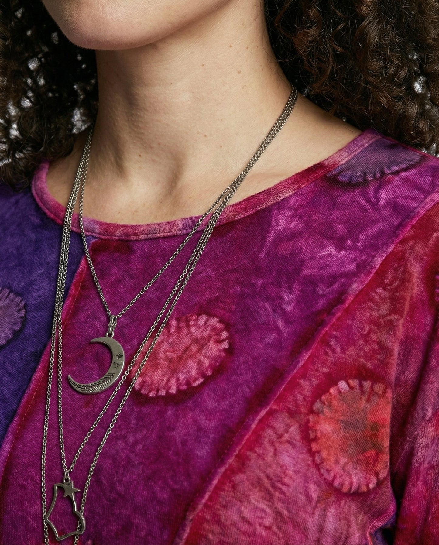 Bunte Damen Tunika aus Baumwolle Vintage Stil
