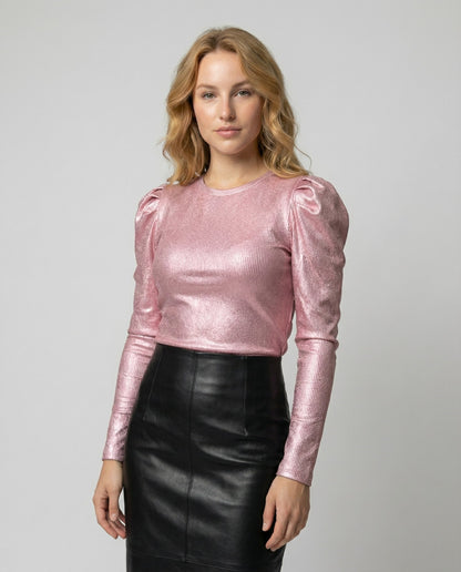 Damen Oberteil Glitzer - Norvielle