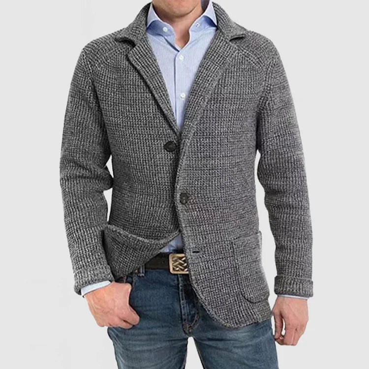 Herren Strickblazer 2-Knopf-Modell