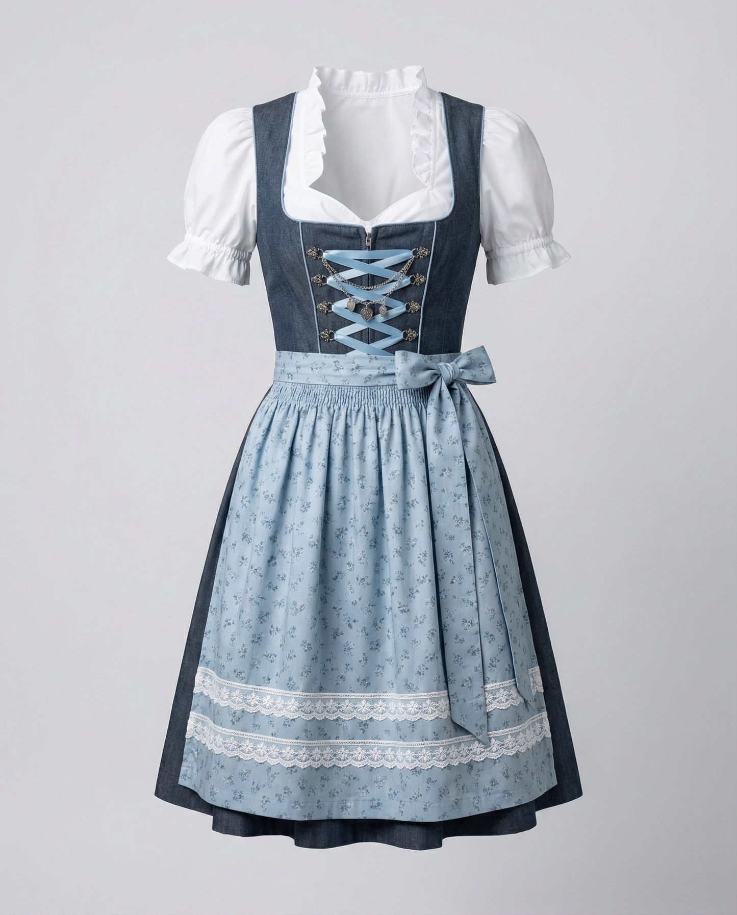 Damen Dirndl Elegantes Trachtenmode