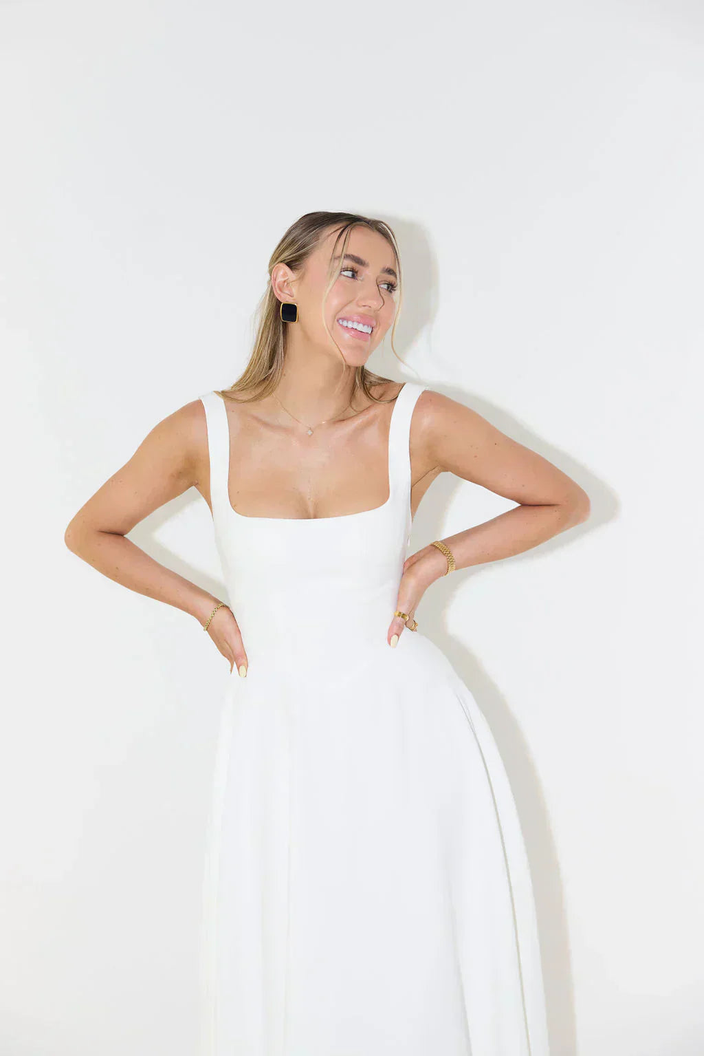 Damen Midi Kleid Elegant Festlich