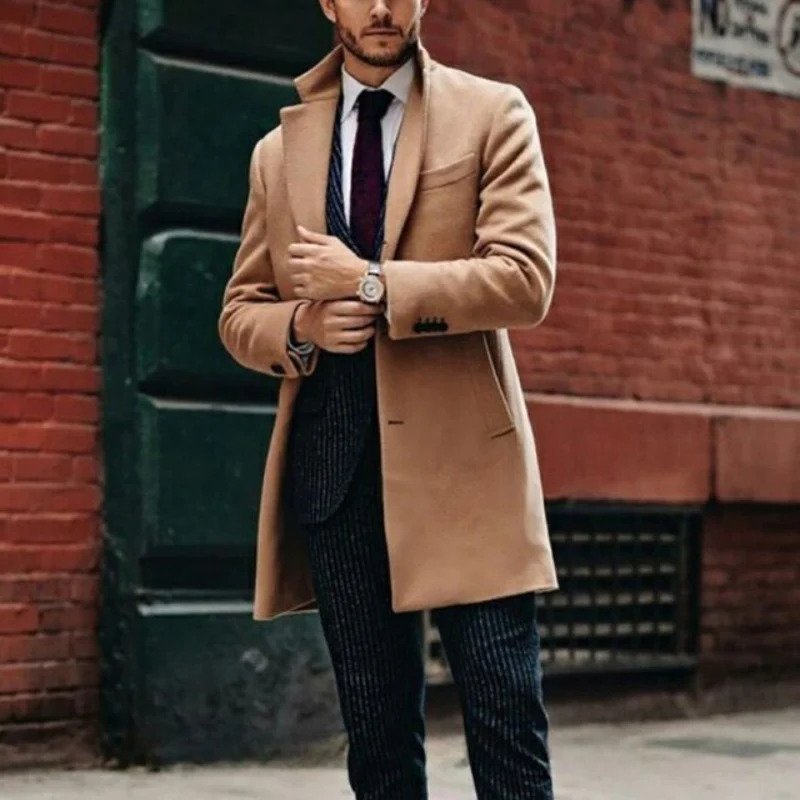Herren Oxford Jacke Business Muscle Fit - Norvielle
