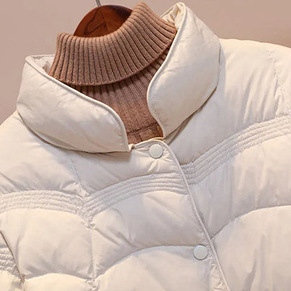 Norvielle Damen Gesteppte Winterjacke Warm - Norvielle