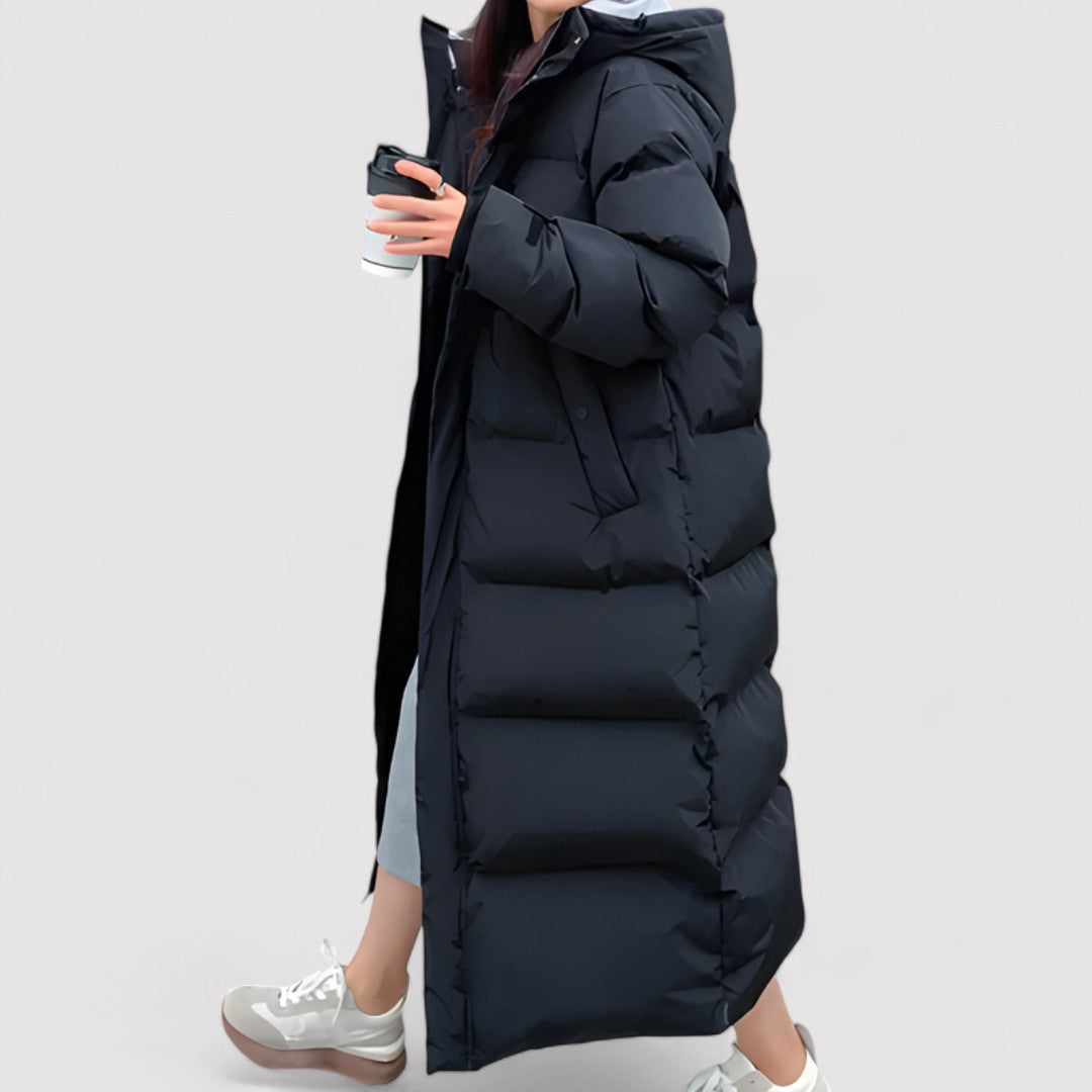 Norvielle Damen Winterjacke Oversized Pufferjacke