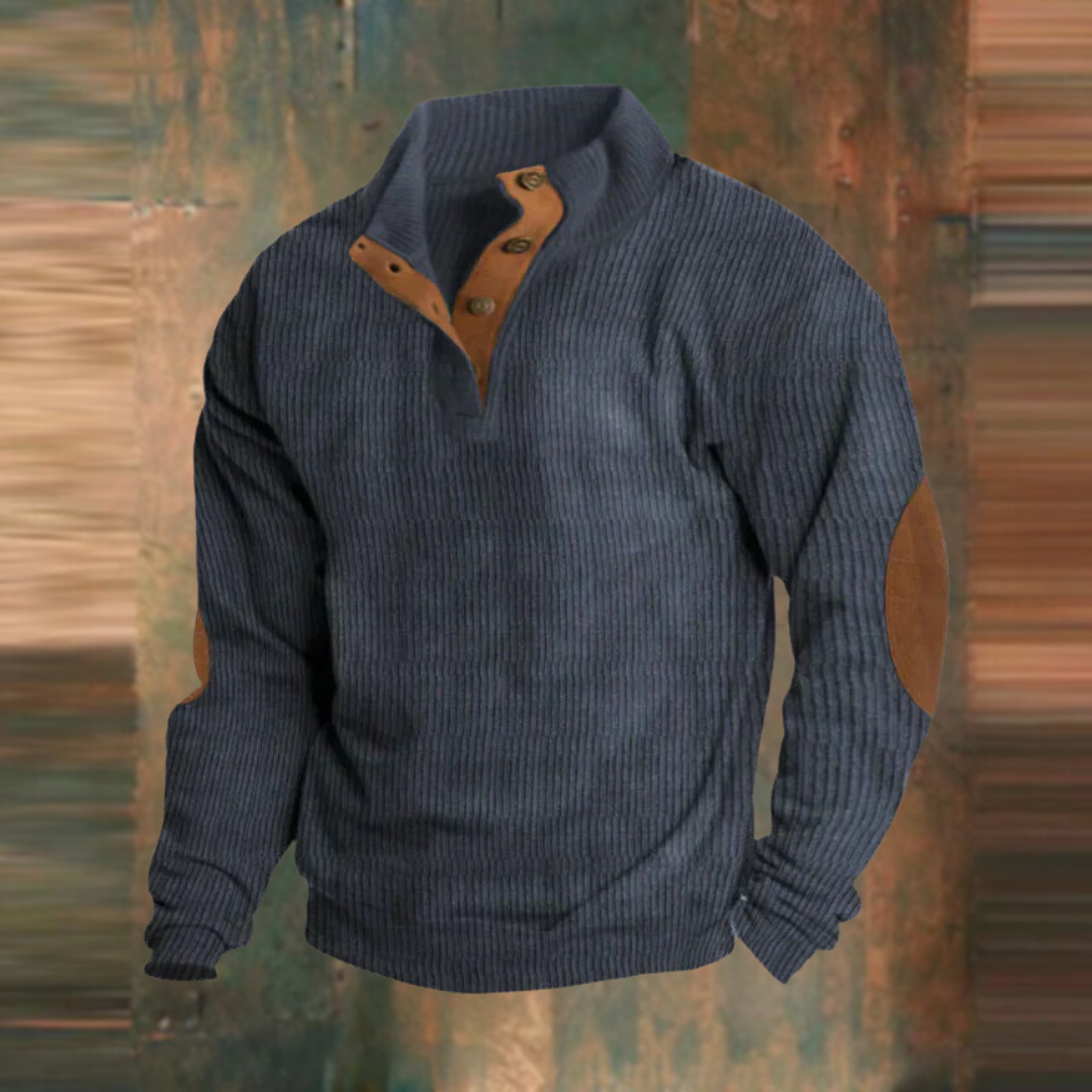 Lyle Herren Retro-Pullover Bequem
