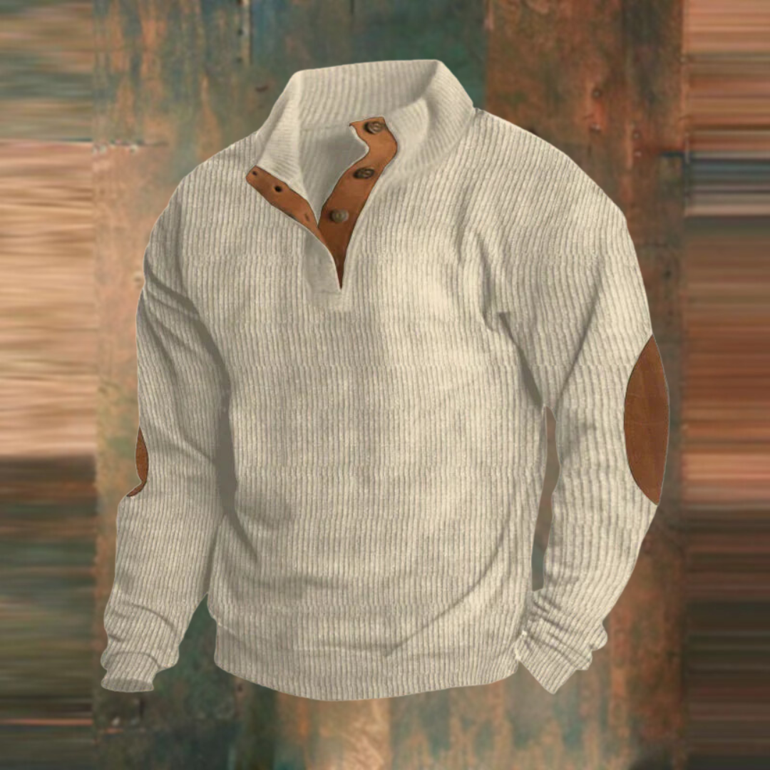 Lyle Herren Retro-Pullover Bequem