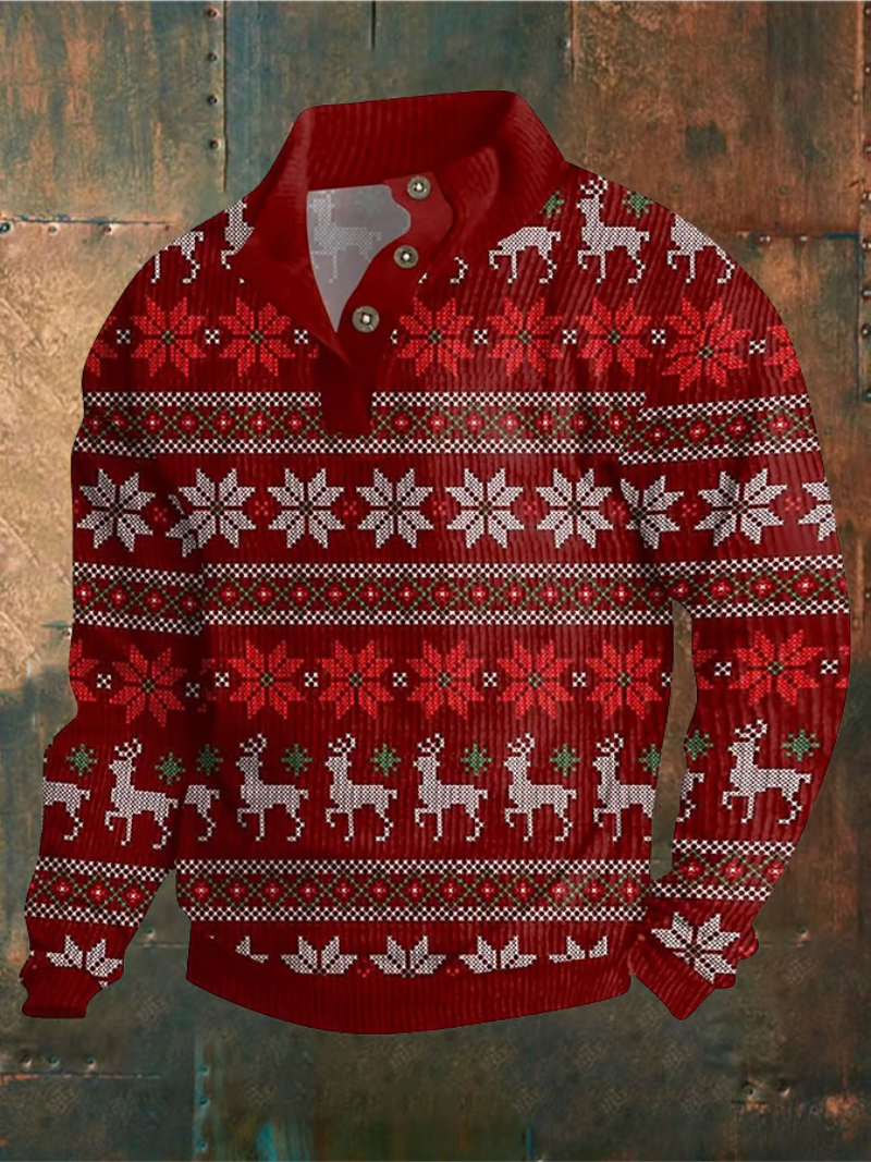 Rafaelle Damen Klassischer Weihnachtspullover - Norvielle