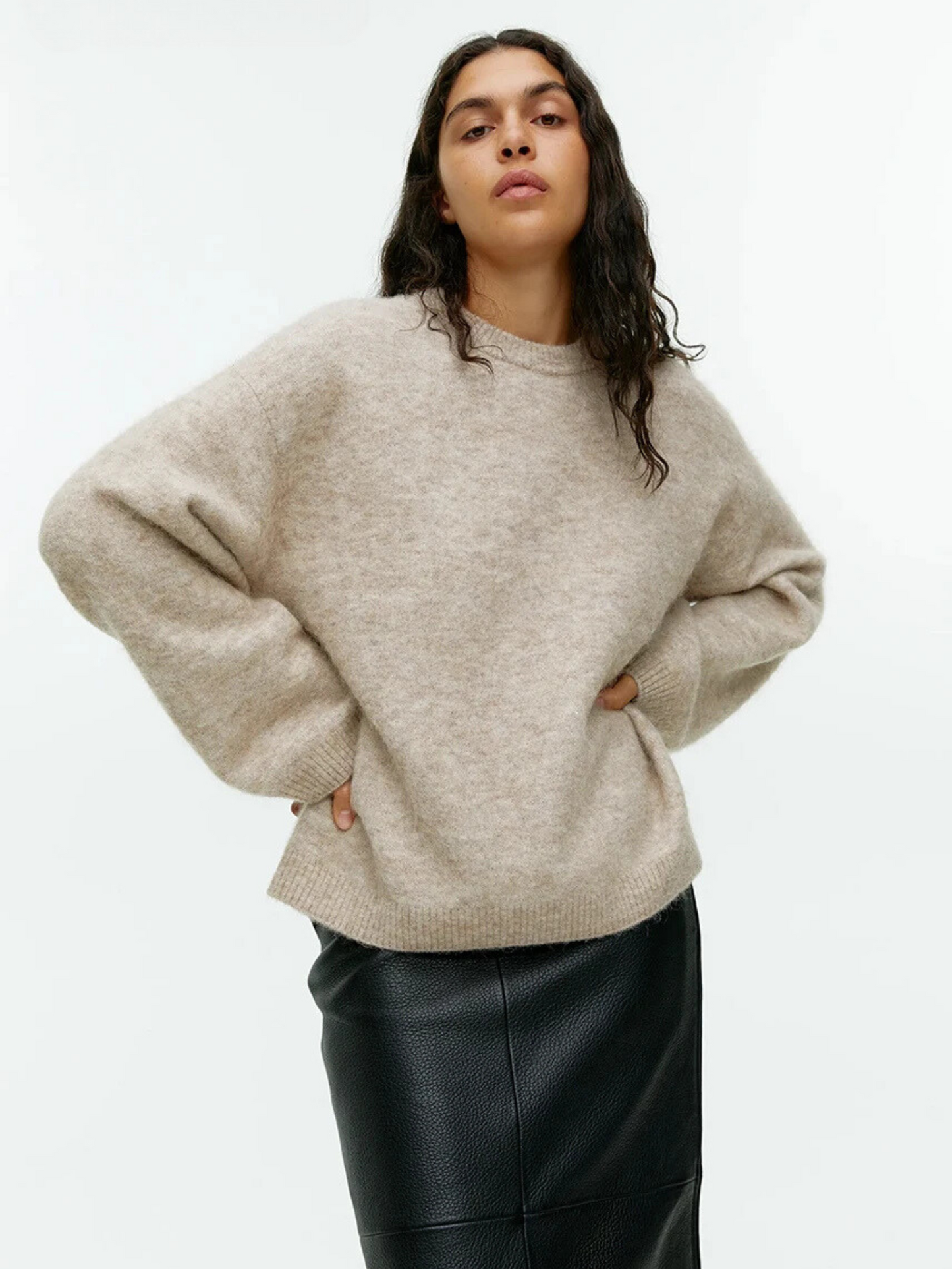 Damen Pullover Relaxed Fit Trendfarben