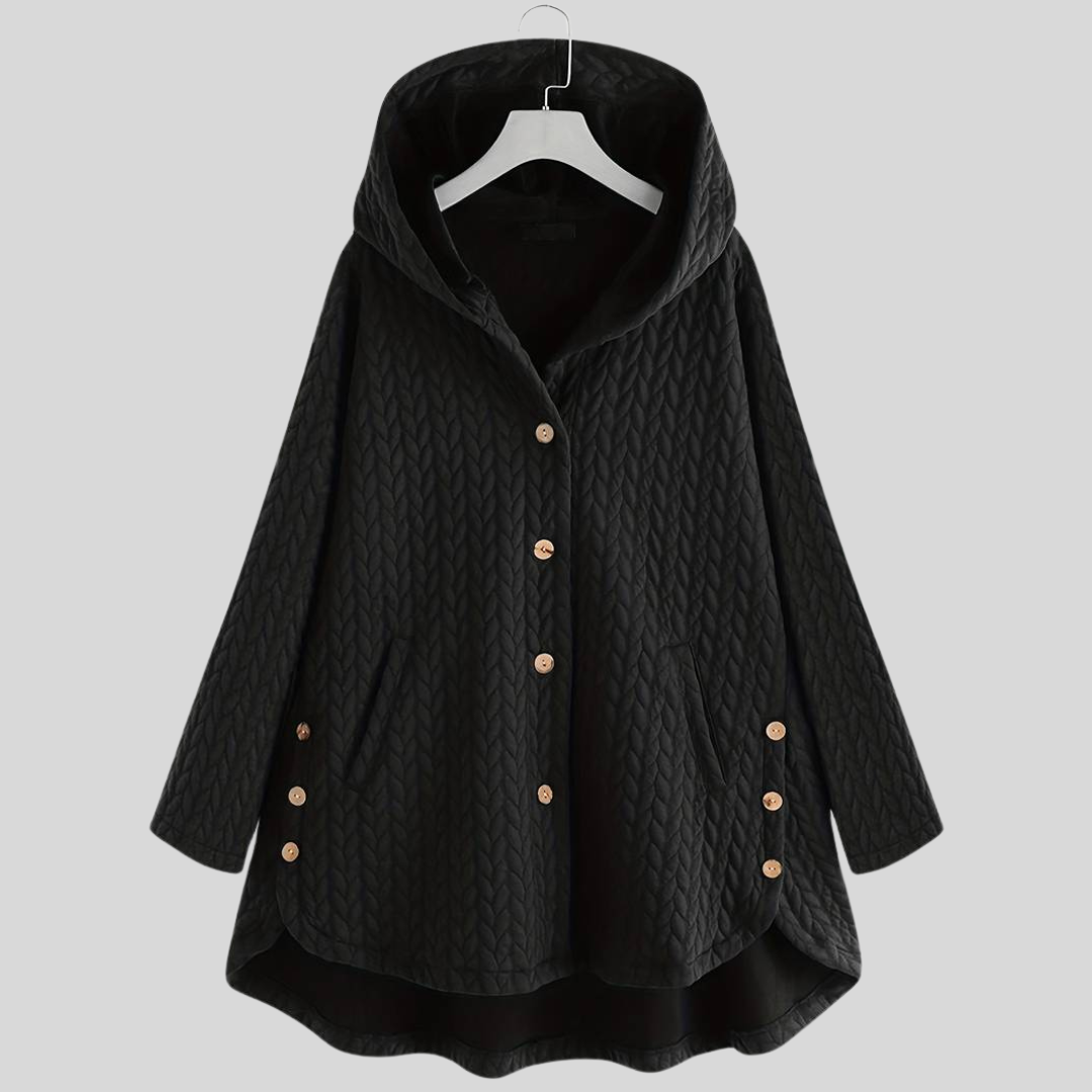 Norvielle Damen Wintermantel Bequem Warm