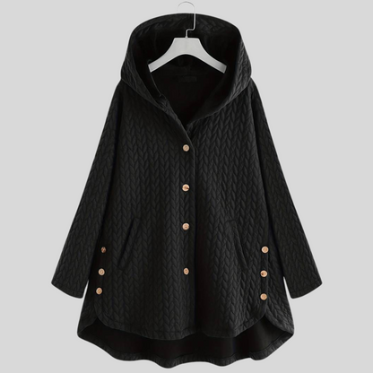 Norvielle Damen Wintermantel Bequem Warm