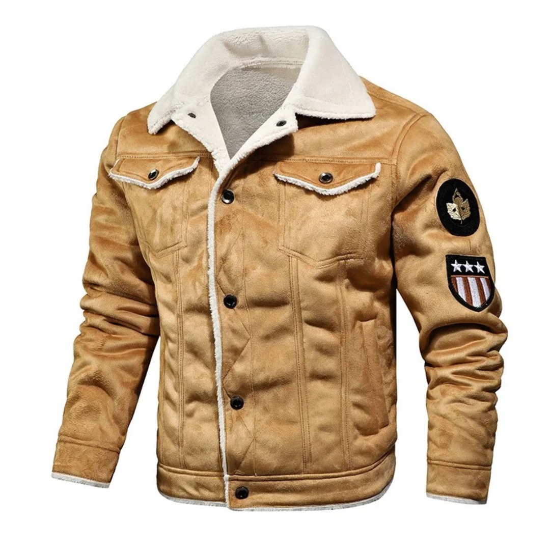Lederjacke Damen Vielseitig Warm