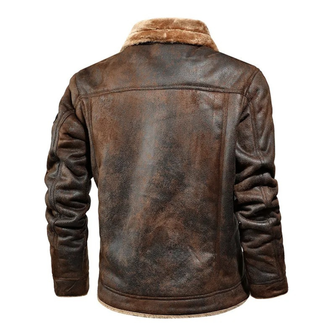 Lederjacke Damen Vielseitig Warm