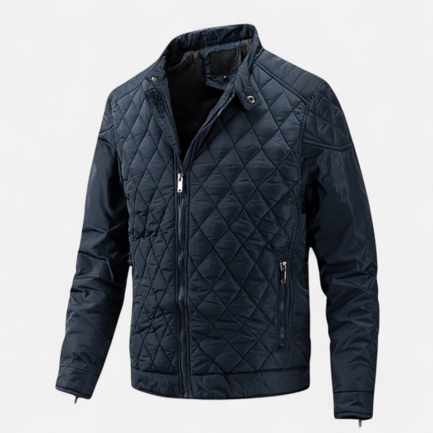 Herren Leichte Steppjacke Reißverschluss