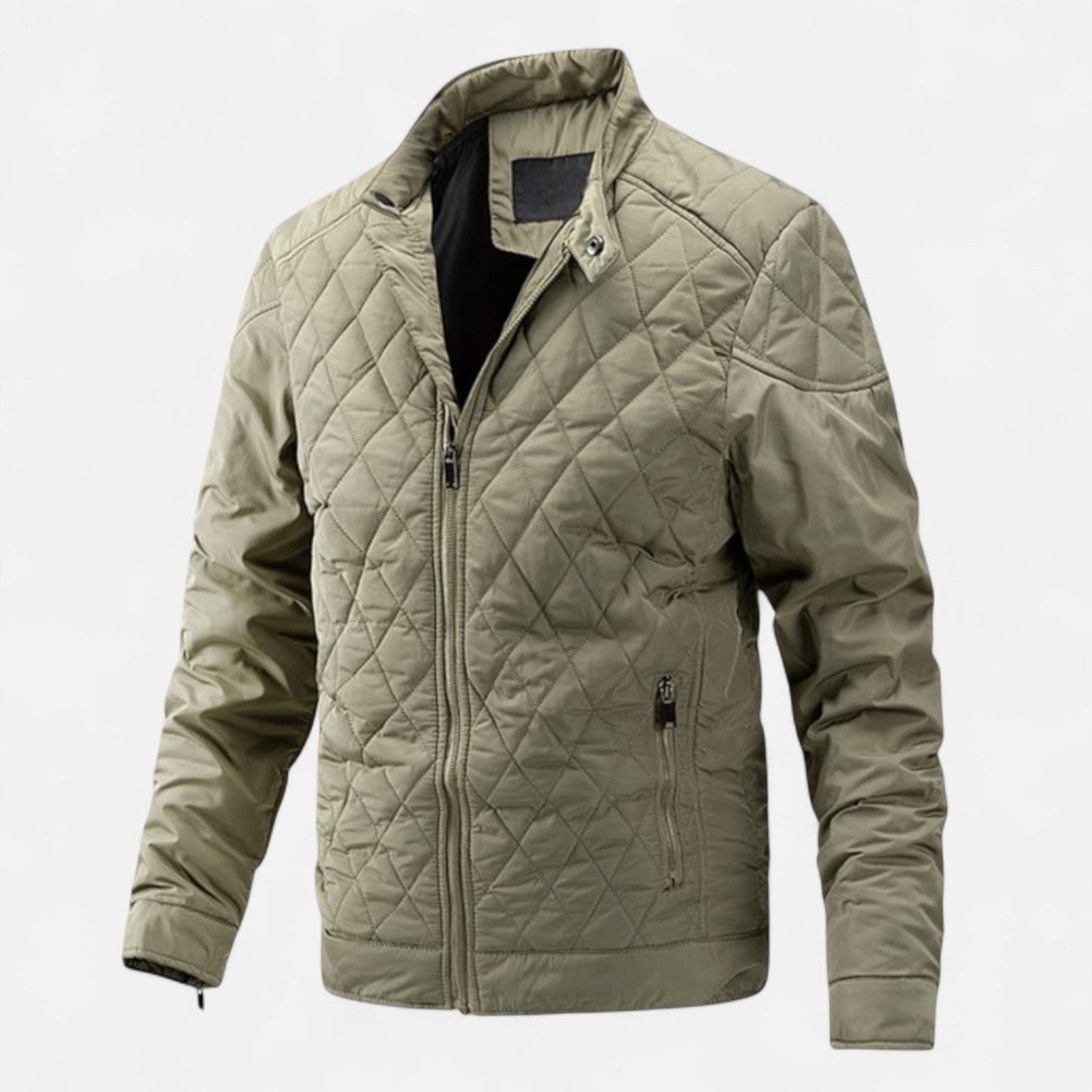 Herren Leichte Steppjacke Reißverschluss