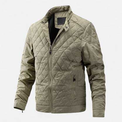 Herren Leichte Steppjacke Reißverschluss