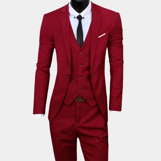 Herren Dreiteiliger Anzug Formal - Eveloria