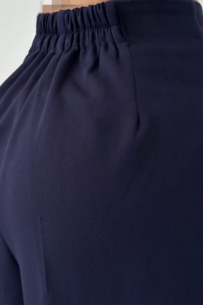 Damen Baggyhose Hochtailliert Weitbein