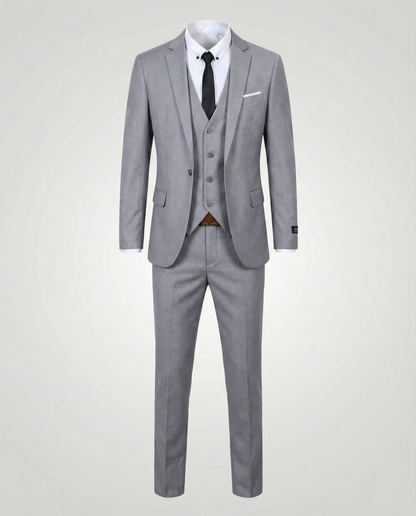 Herren 3-Teilig Anzug Elegant