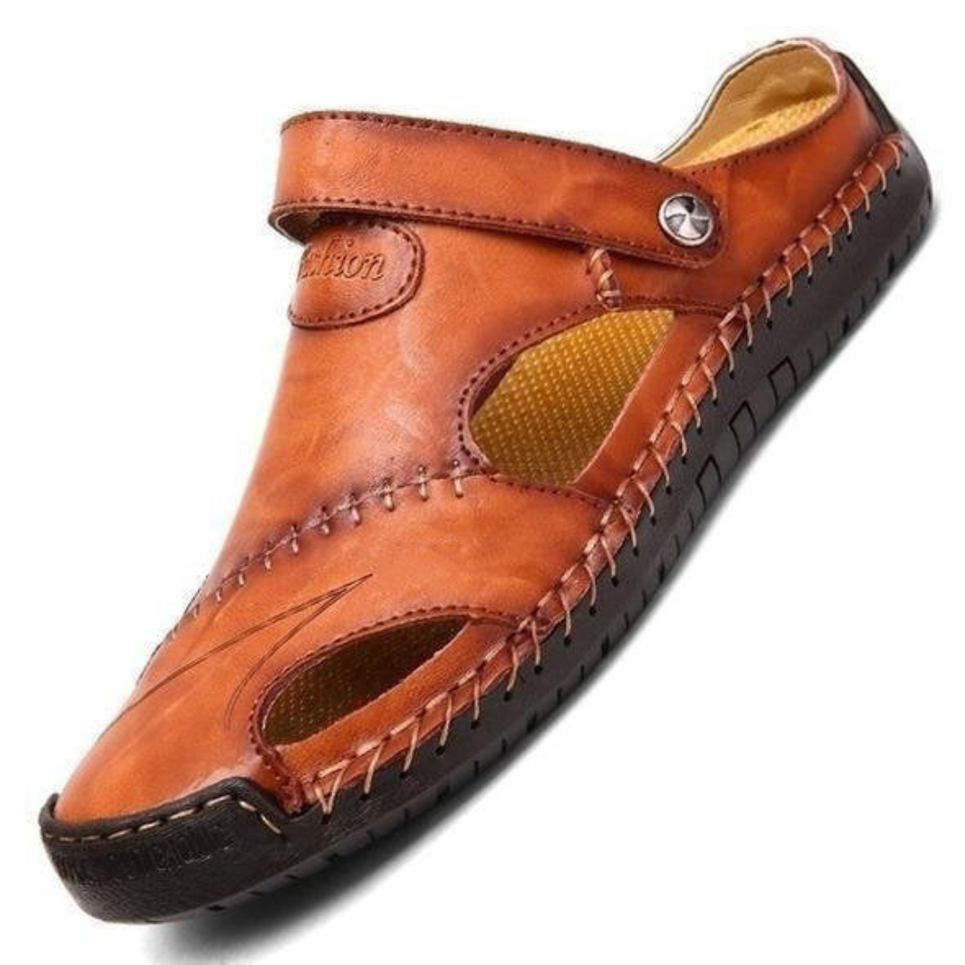 Damen Orthopädische Sandalen Geschlossen Fersenriemen
