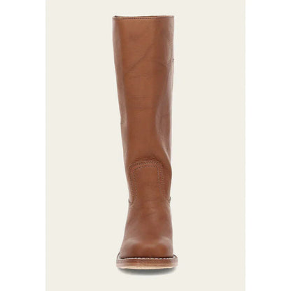 Lulu Damen Stiefel Eckige Spitze Hoher Schaft Stabiler Absatz